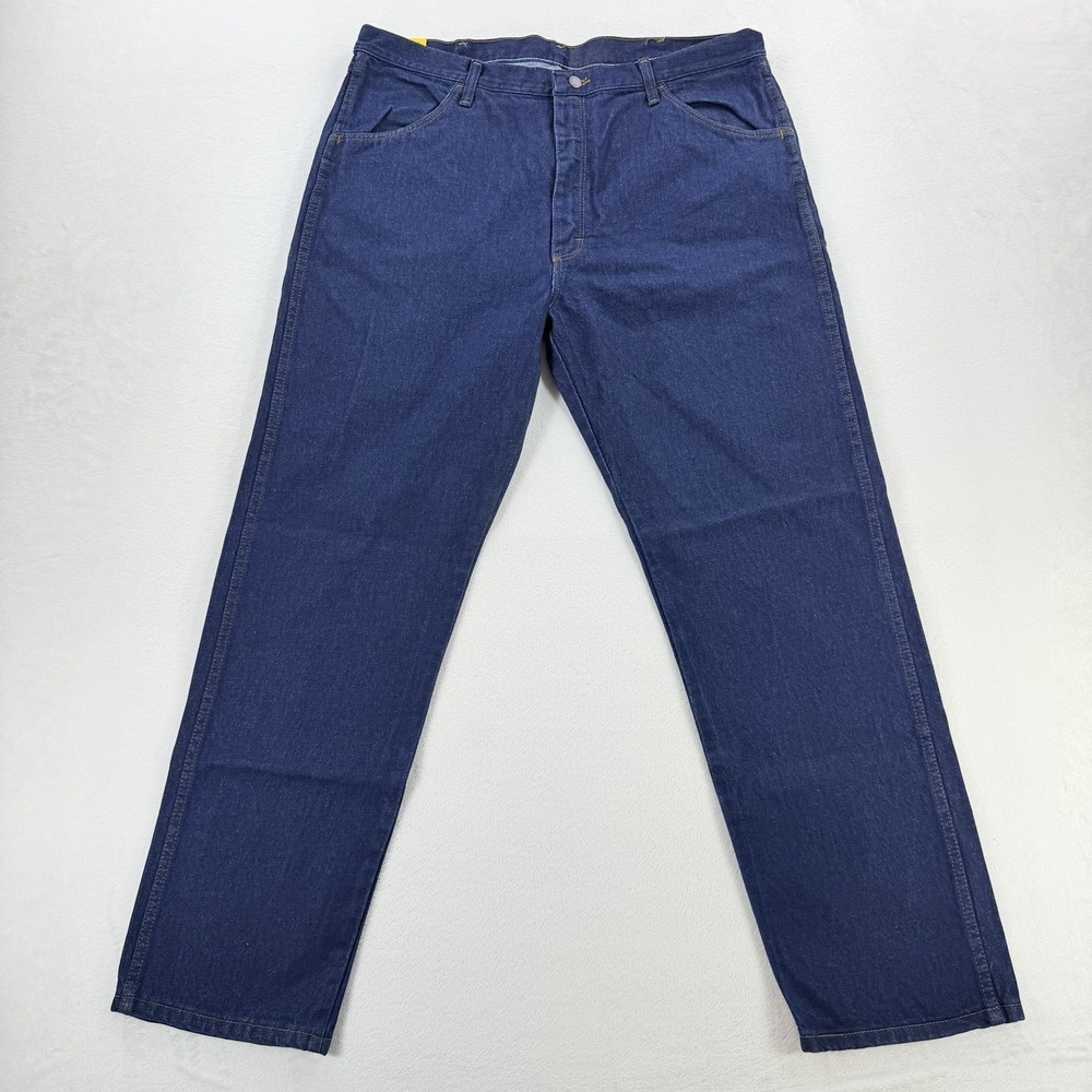 Rustler Jeans Mens 40x32 Blue NWT Regular Fit Straight Leg Denim 87619PW
